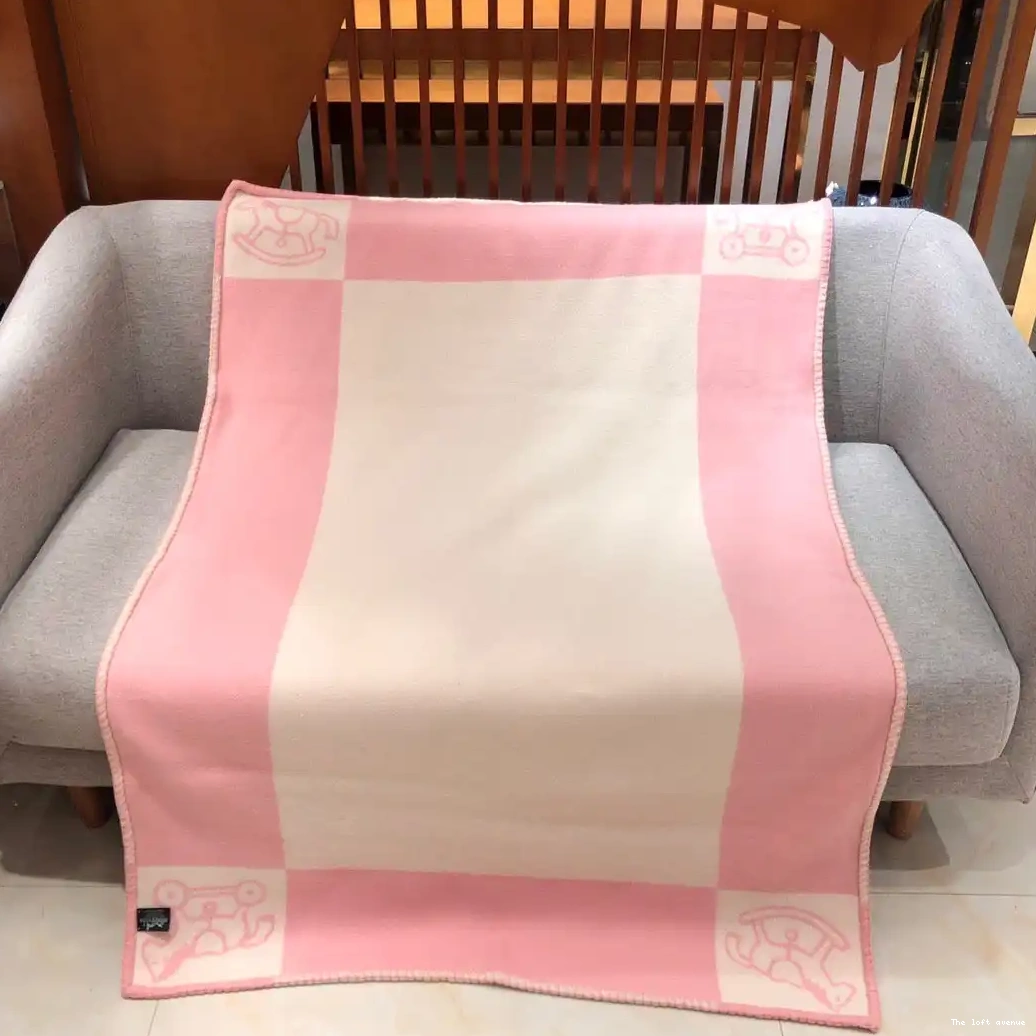 BLANKET WOOL THROW BABY AVALON ADADA HERMES 0512